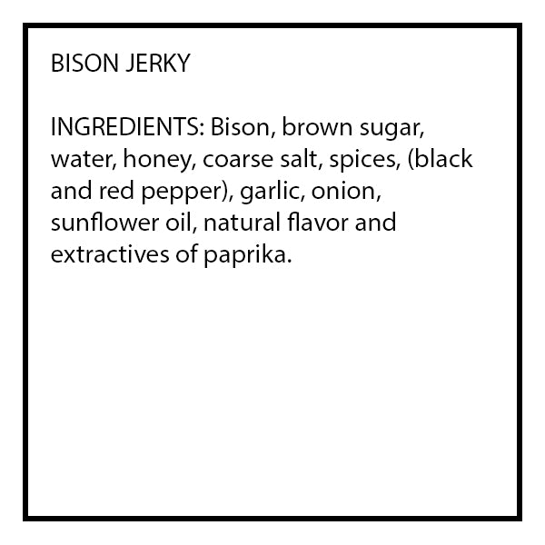 Bison Jerky Hickory Smoked 1.75 oz