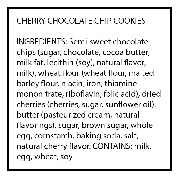 Cherry Chocolate Chip Cookie