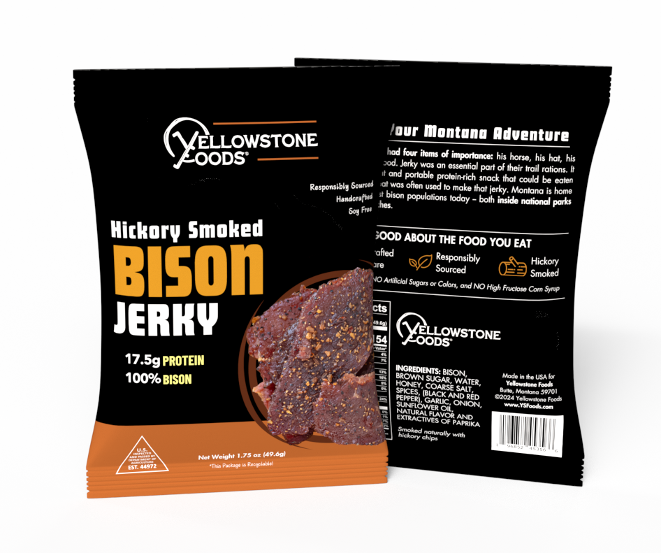 Bison Jerky Hickory Smoked 1.75 oz