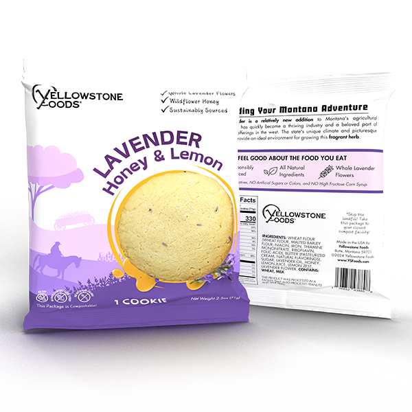 Lavender Honey & Lemon Cookie