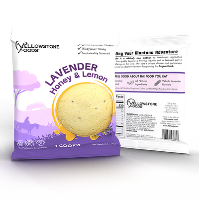 Lavender Honey & Lemon Cookie